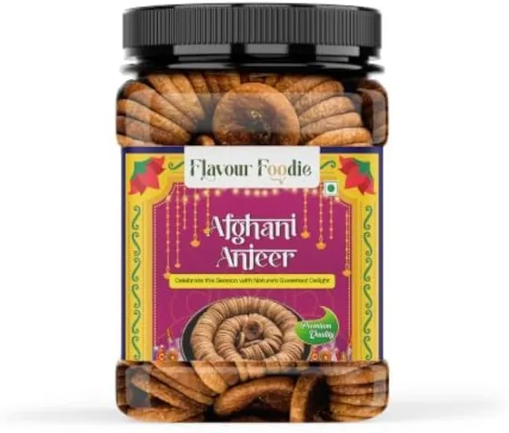 Flavour Foodie Premium Anjeer 1kg | Soft, Juicy and Naturall