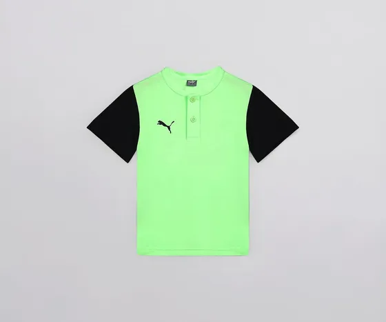Puma Boy's Color Block Athletic Fit Polyester T-Shirt