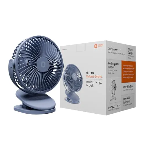 GRAB : Orient Electric Rechargeable Fan Starts