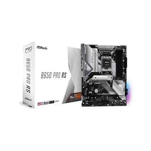 ASRock B650 PRO RS Socket AMD AM5/ Chipset AMD B650/ DDR5/ SATA3 & M.2 ATX Motherboard