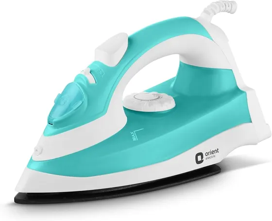 Orient Electric 1440 W Steam iron | Non-stick Weilburger double coating| Powerful 15 gm/min Steam Output | Continuous Steaming | ISI certified | 2-year warranty by Orient