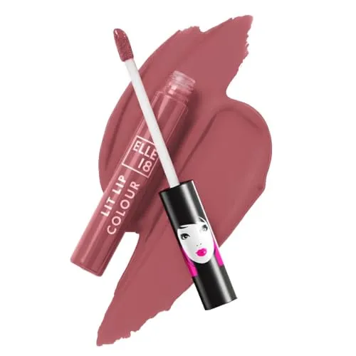 Elle 18 Lit Lip, Matte Finish, Nude Pumps, 16 hrs