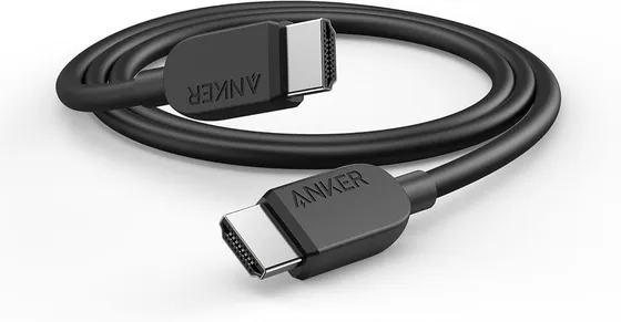 Anker HDMI Cable 8K@60Hz, 6ft Ultra HD 4K@120Hz HDMI to HDMI Cord, 48 Gbps Certified Ultra High-Speed Durable Cable with HDMI 2.1 and HDR, Compatible with Playstation 5, Xbox, Samsung TVs, and More