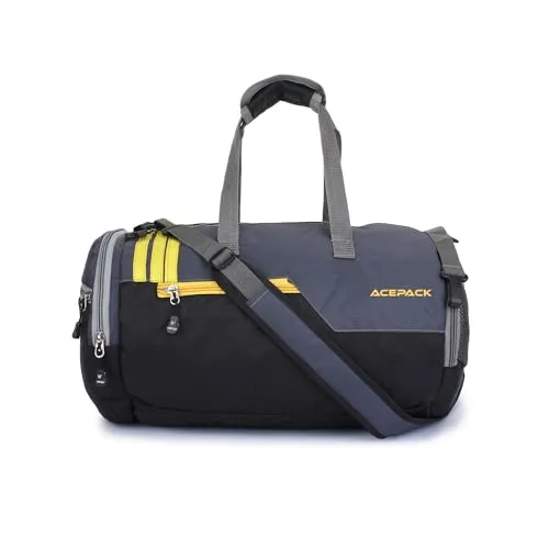 Verage - Boxer - Mens Polyester 37 litres Duffle Bag/Gym Bag with Sho