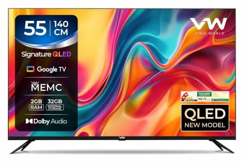 Loot For Needy | VW (55 Inches) 4K UHD Smart QLED Google TV ,499