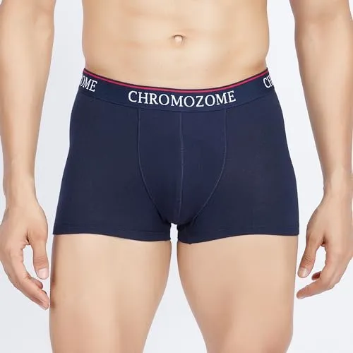 Chromozome Mens Cotton-Stretch Trunk