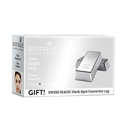 Biotique Bio Silver Facial Kit, 65g