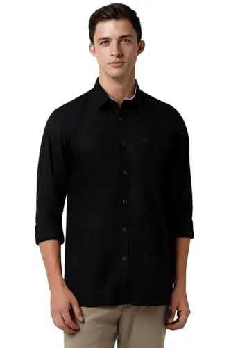 Peter England Men's Cotton Regular Fit Shirt