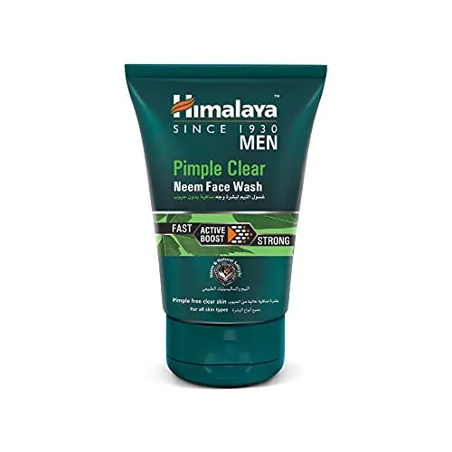 Himalaya Men Pimple Clear Neem Face Wash, 100ml