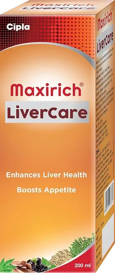 Cipla Maxirich LiverCare | 200 ML (3 Pack), Liquid