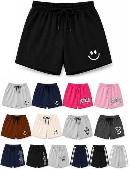 Women's Casual Shorts Pack of 1- ANY ONE COLOUR SHORTS WILL GET