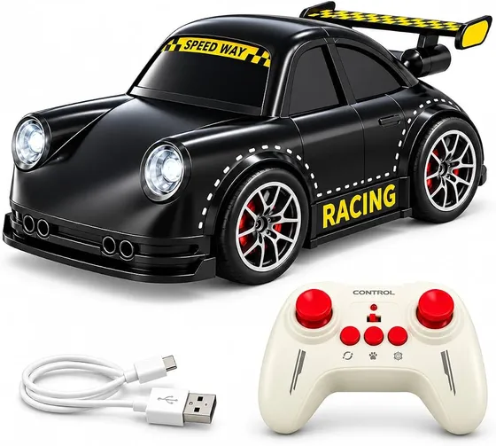 GRAPHENE Smart Sensor RC Black Drift Car for Kids 2.4GHz Rem