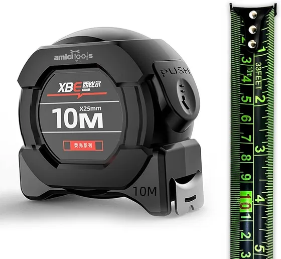10m Dual-Unit Measuring Tape @759 ;