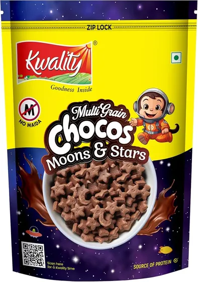 Kwality Multigrain Chocos Moons and Stars) (375g)