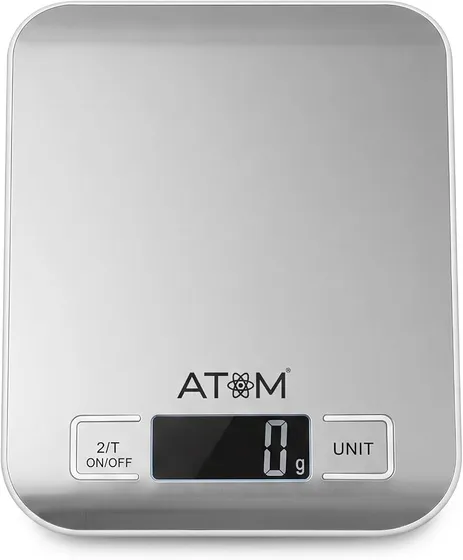 Grab This: Atom Digital Scale Steel Finish