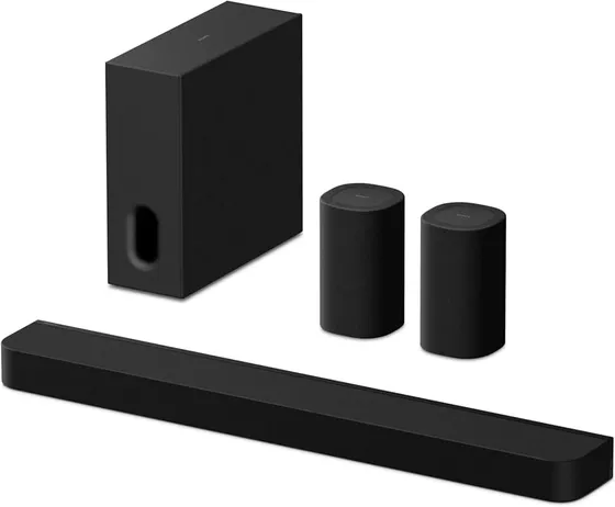 Sony Bravia Theatre Bar 7 (HT-A7100) 5.1.4ch with 360 Sound,IMAX,Dolby Atmos/DTSx Premium Soundbar with Subwoofer SA-SW7 & Rear Speaker